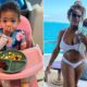 Serena Williams Rocks a Cutout Swimsuit as She Poses with Her 'Mini Mini' Daughter Adira at the Beach